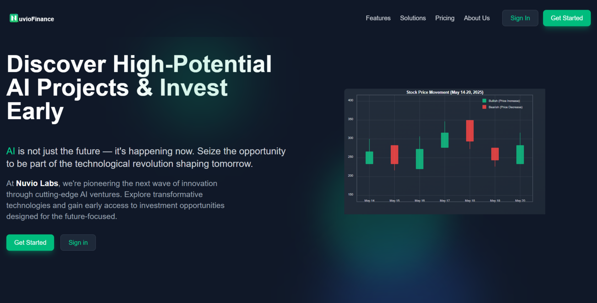 NuvioLabs project screenshot